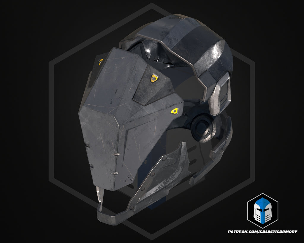 Helldivers 2 Null Cipher Helm DIY Kit