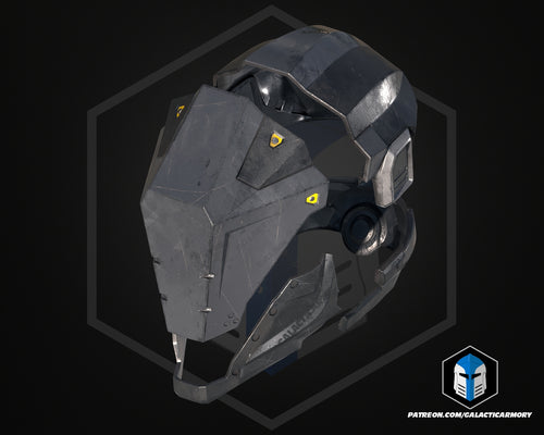 Helldivers 2 Null Cipher Helm DIY Kit