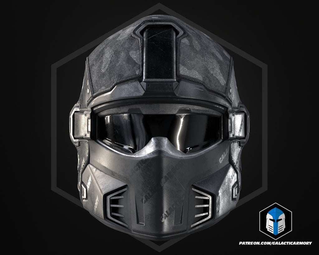 Helldivers 2 Shadow Paragon Helm DIY Kit