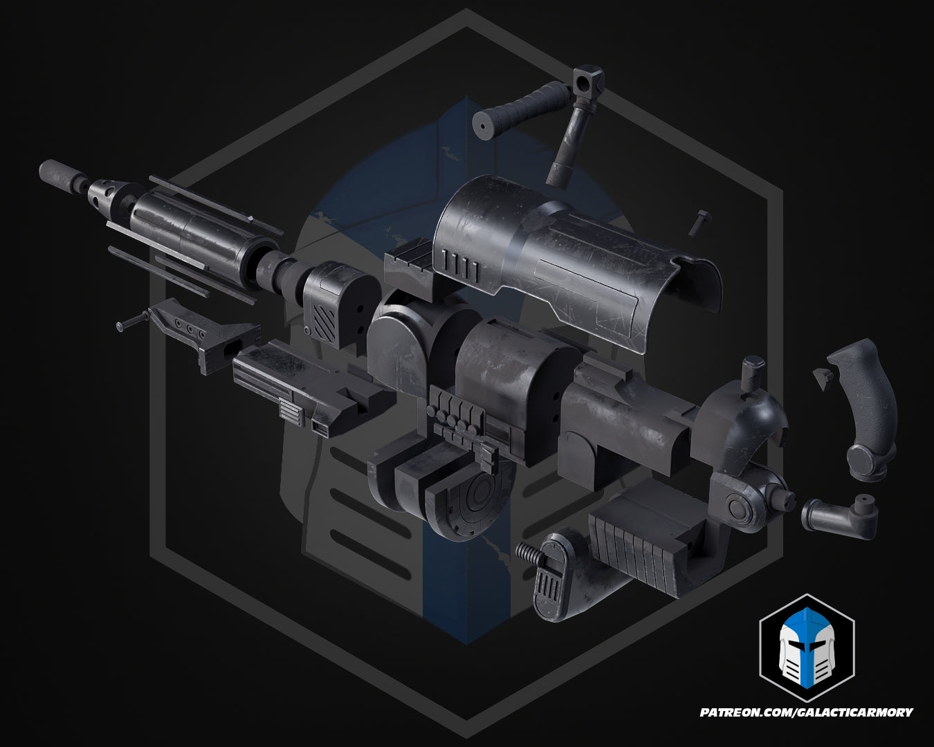 Star Wars Havoc Trooper Blaster DIY Kit