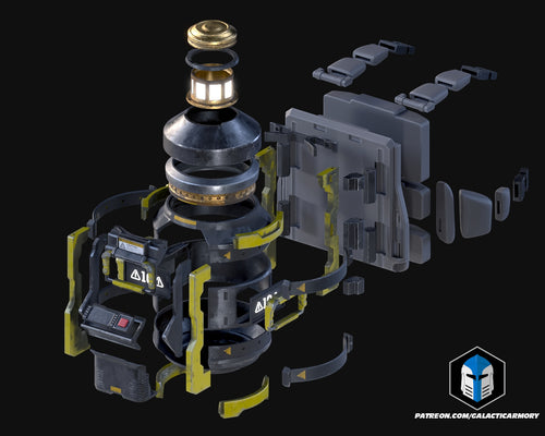 Helldivers 2 Hellbomb Backpack DIY Kit