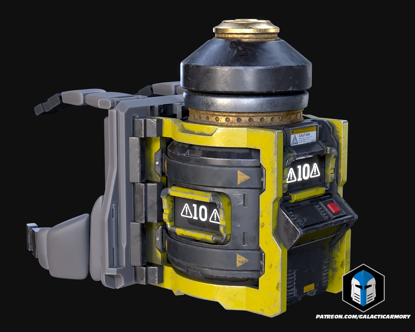 Helldivers 2 Hellbomb Backpack DIY Kit