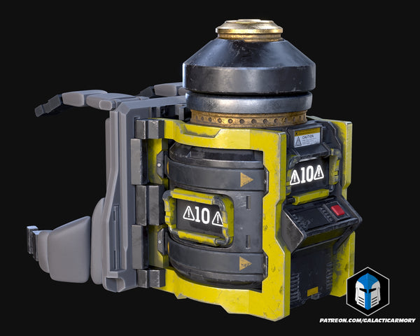 Helldivers 2 Hellbomb Backpack DIY Kit