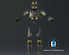 Helldivers 2 B-01 Armor DIY Kit