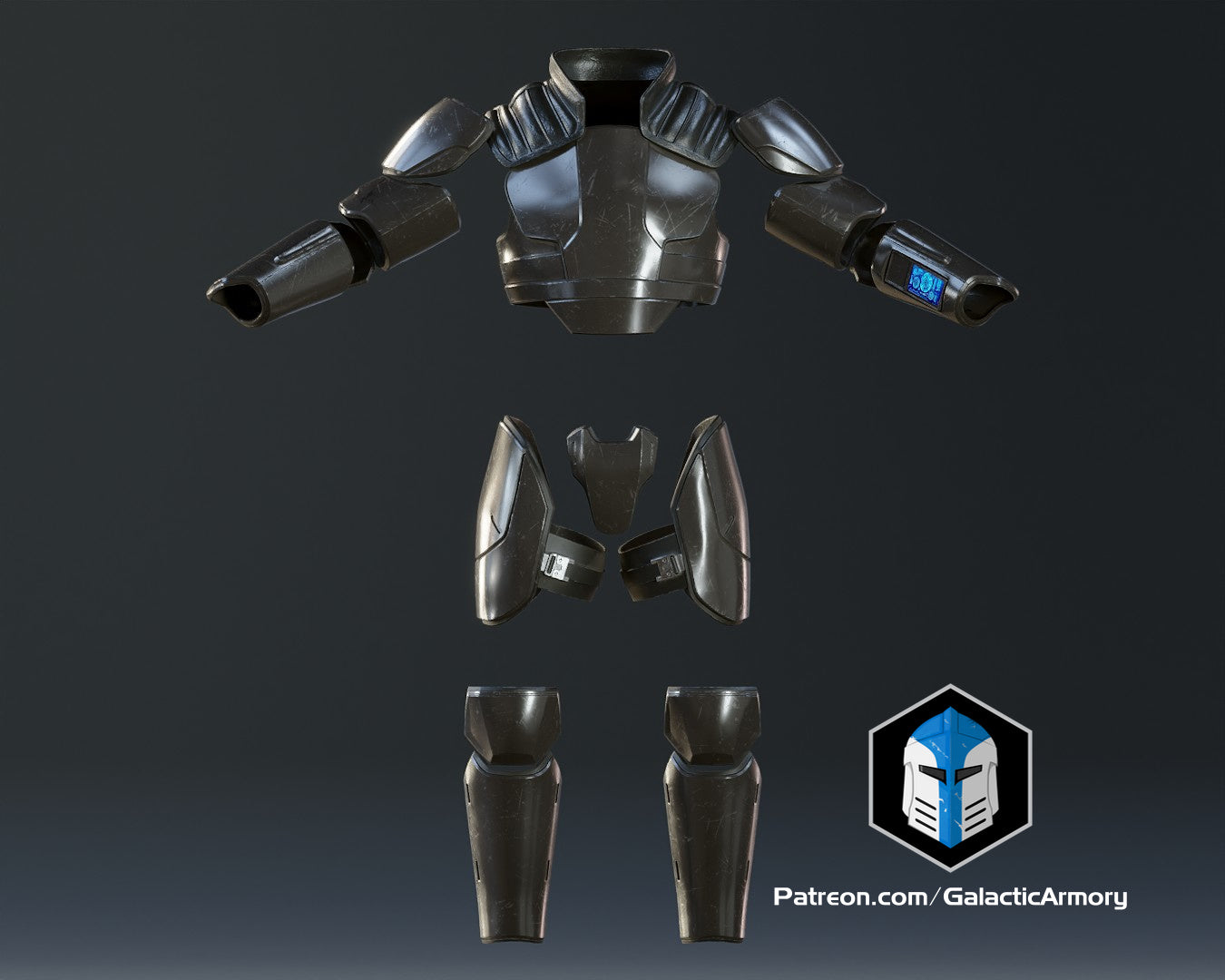 Helldivers 2 Exterminator Armor DIY Kit