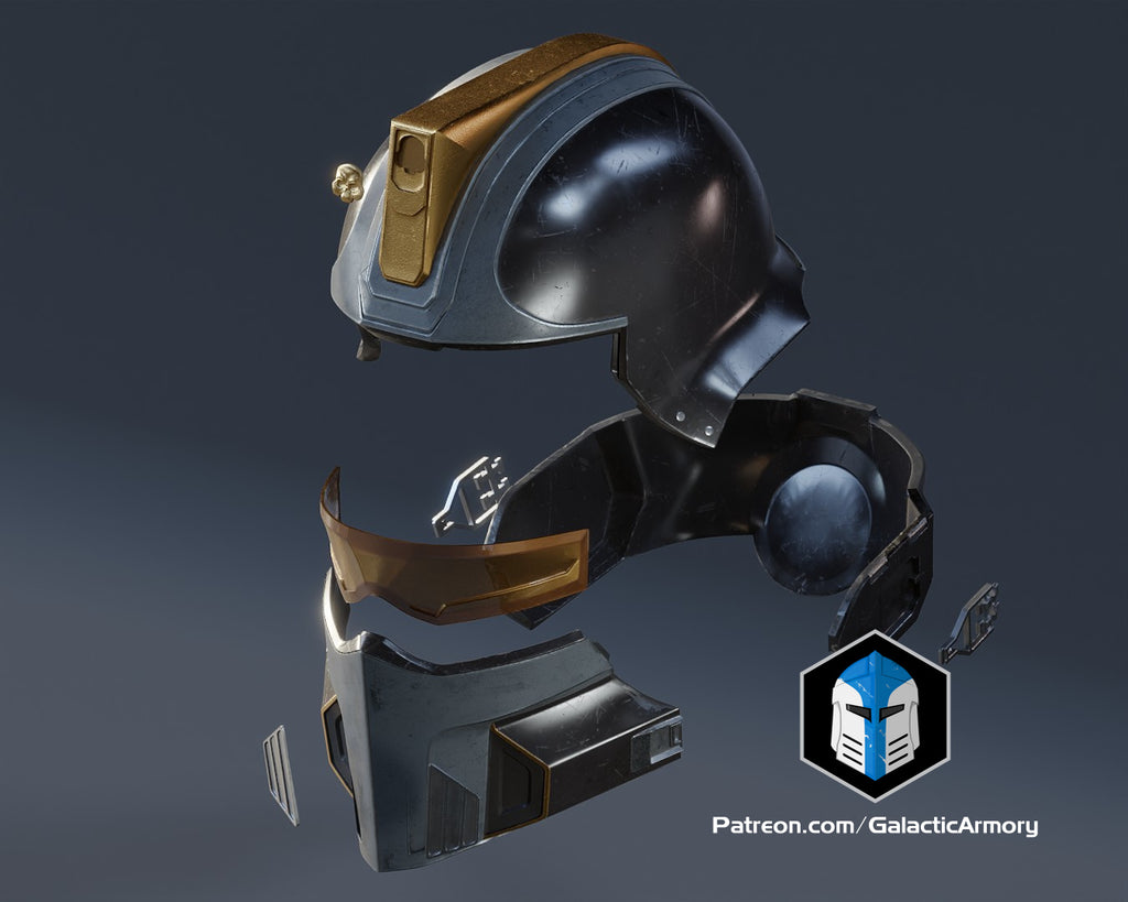 Helldivers 2 Hero of the Federation Helm DIY Kit