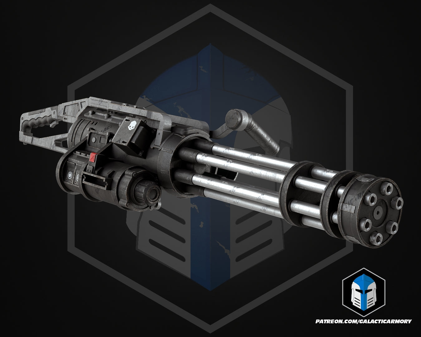 Helldivers 2 Maxi Gun DIY Kit