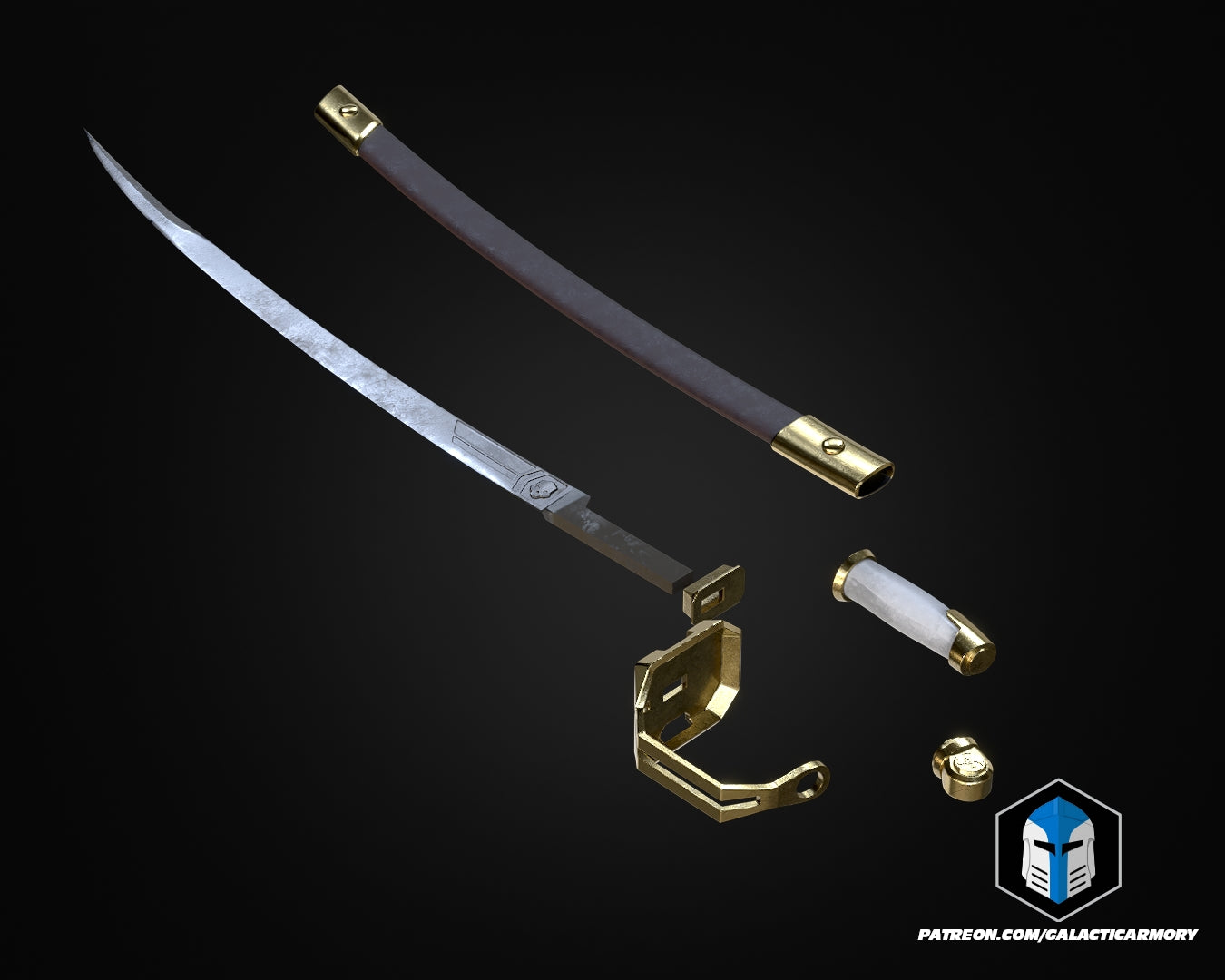 Helldivers 2 CQC-2 Saber DIY Kit