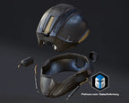 Helldivers 2 Juggernaut Helm DIY Kit