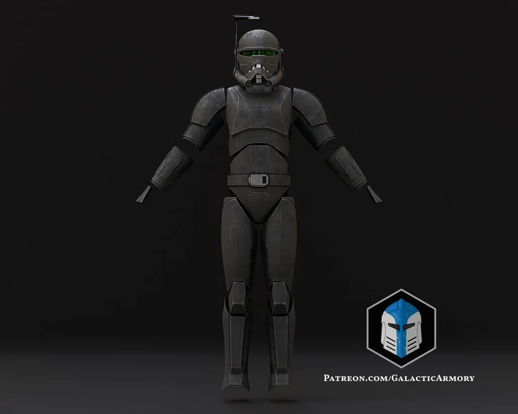 Star Wars Bad Batch Imperial Crosshair Armor DIY Kit
