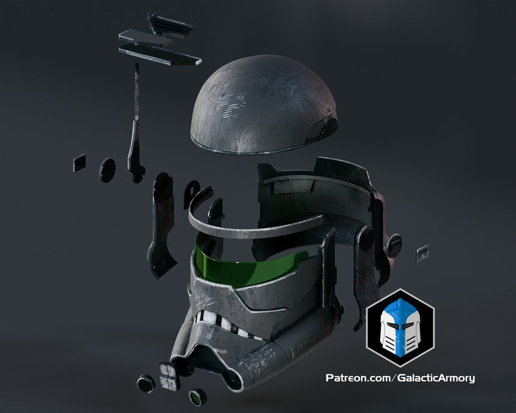 Star Wars Imperial Crosshair Helm DIY Kit