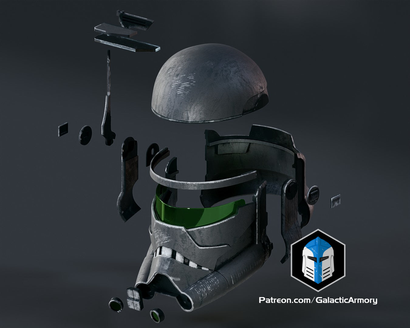 Star Wars Imperial Crosshair Helm DIY Kit