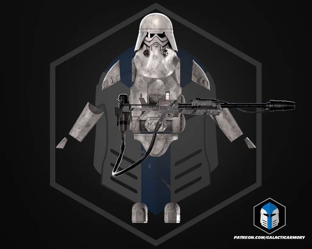 Star Wars Imperial Flame Trooper Armor DIY Kit