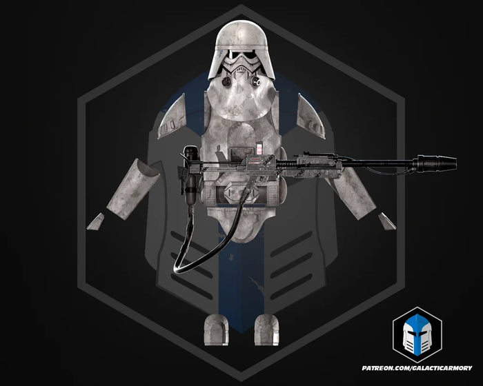 Star Wars Imperial Flame Trooper Armor DIY Kit