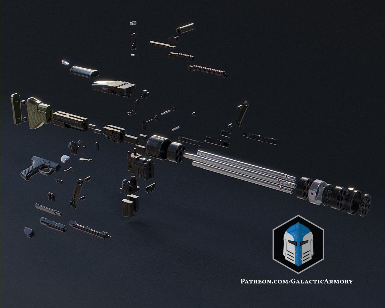 Star Wars Imperial Rotary Cannon DIY Kit