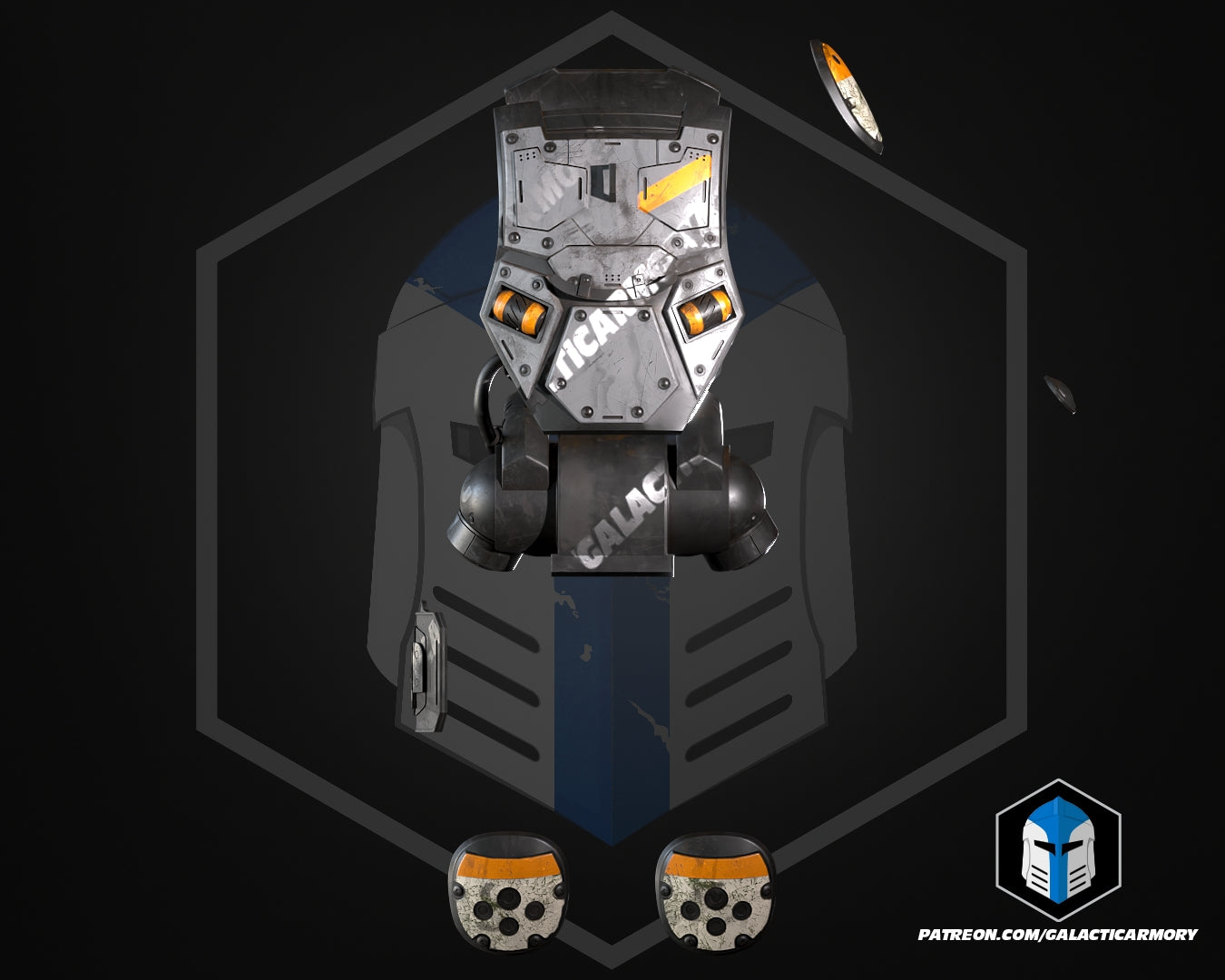 Titanfall Jack Cooper Armor DIY Kit