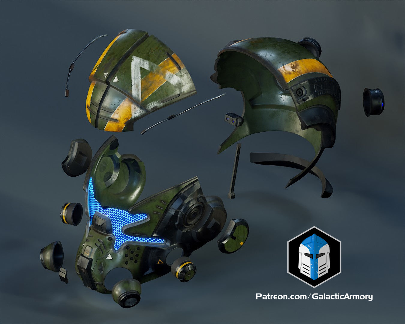 Titanfall Jack Cooper Helm DIY Kit