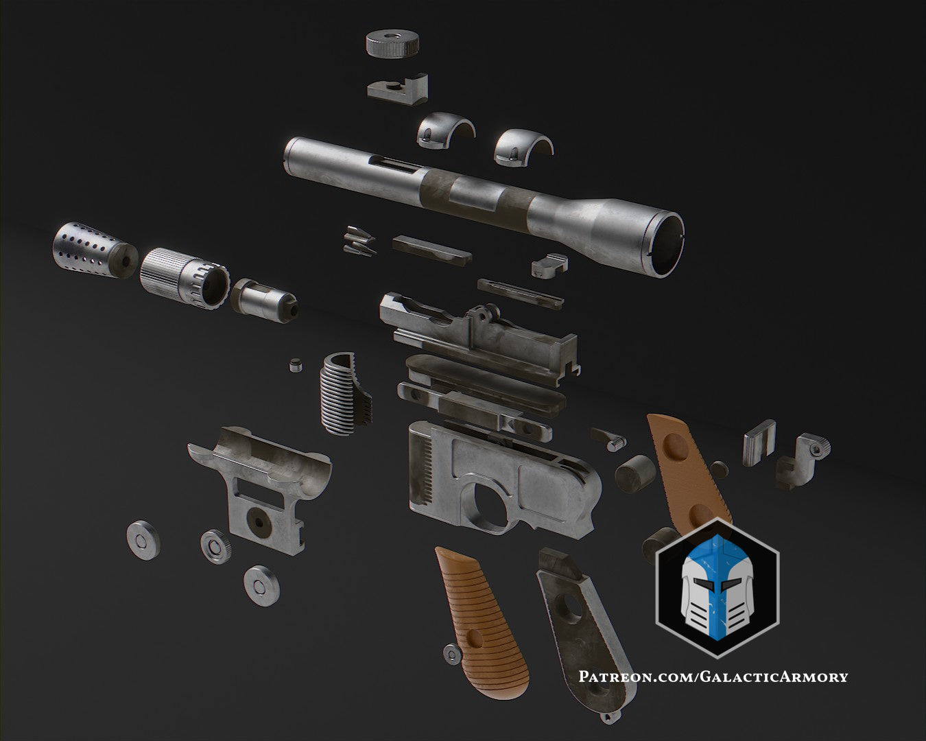 Star Wars DL-44 Blaster DIY Kit