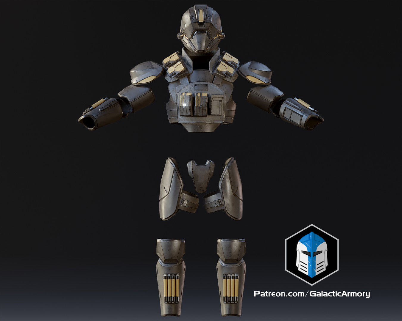 Helldivers 2 Juggernaut Armor DIY Kit