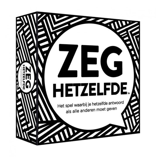 Zeg Hetzelfde