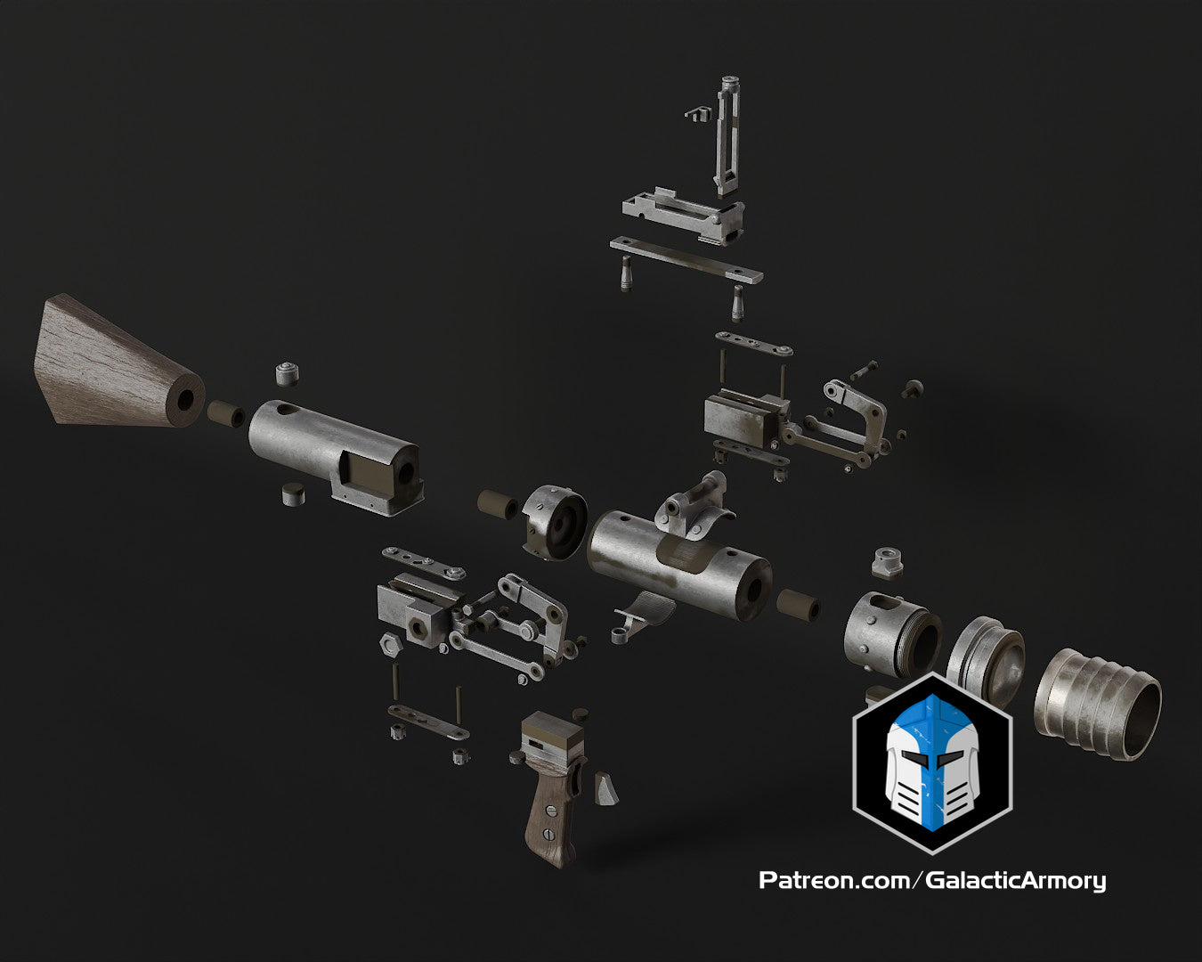Star Wars MPL-57 Barrage Launcher DIY Kit