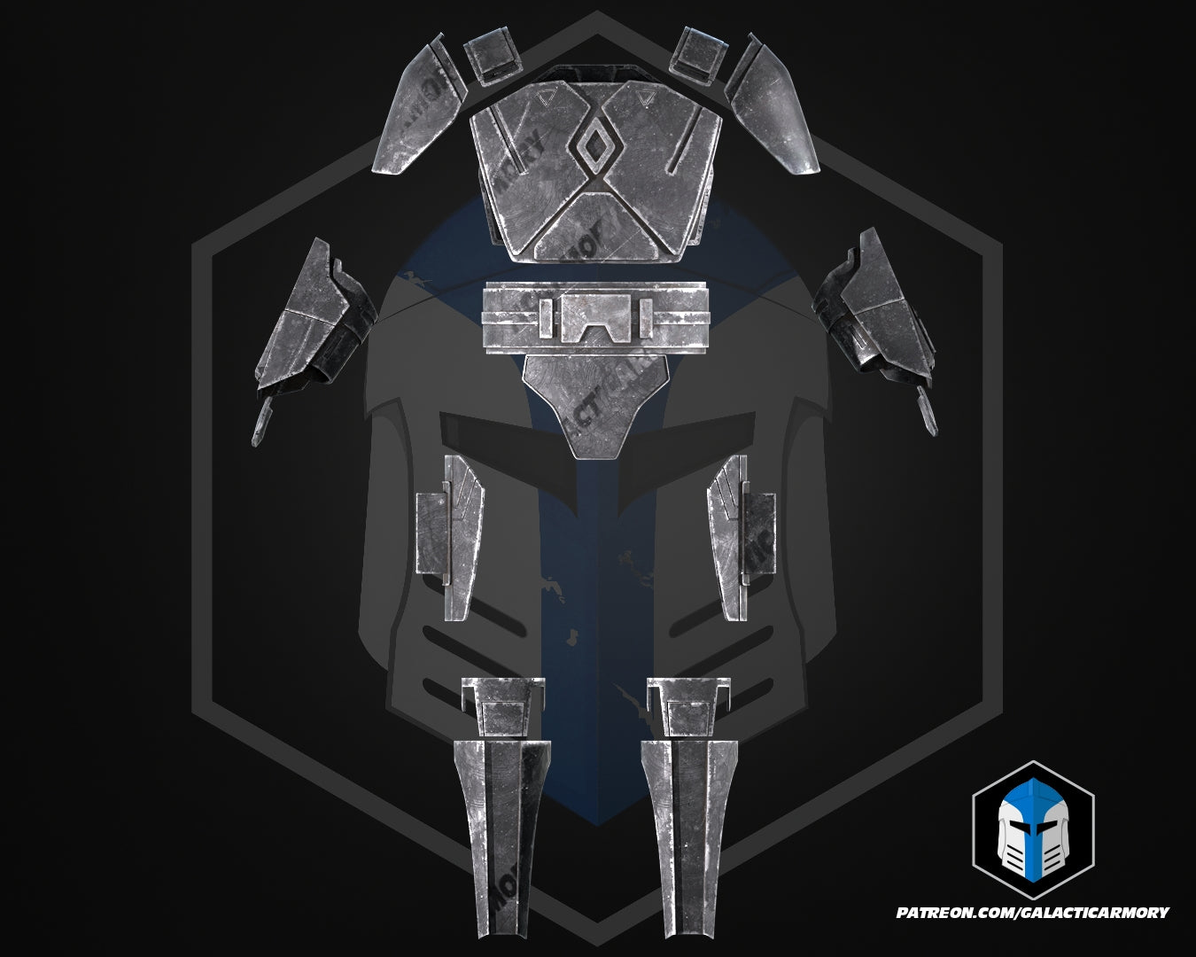 Star Wars Mandalorian Commando Armor DIY Kit