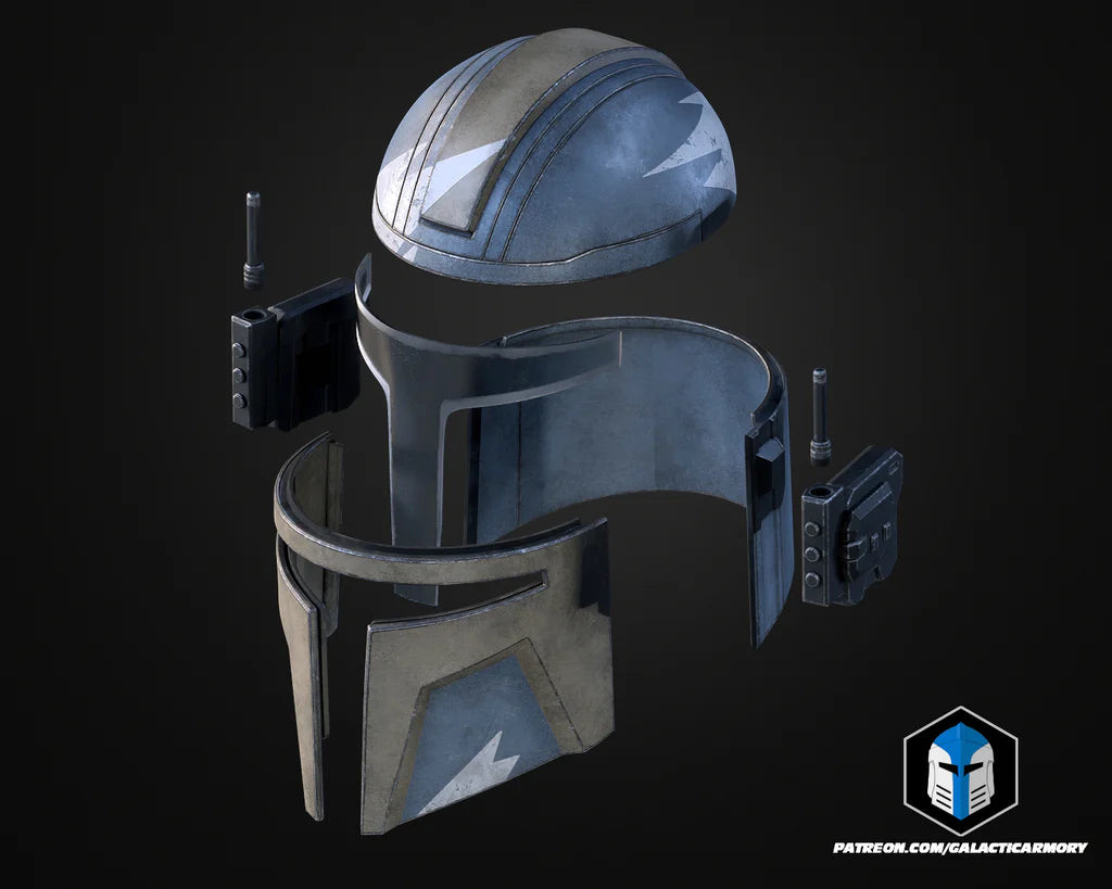 Star Wars Mandalorian Strength Helm DIY Kit