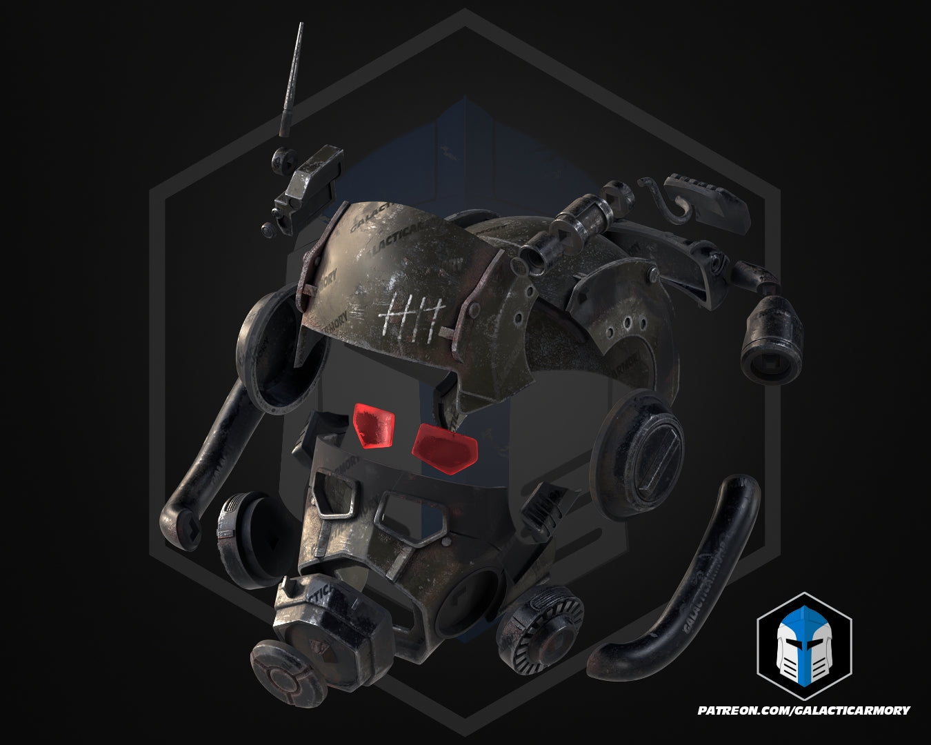 Fallout NCR Power Armor Helm DIY Kit