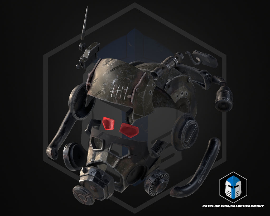 Fallout NCR Power Armor Helm DIY Kit