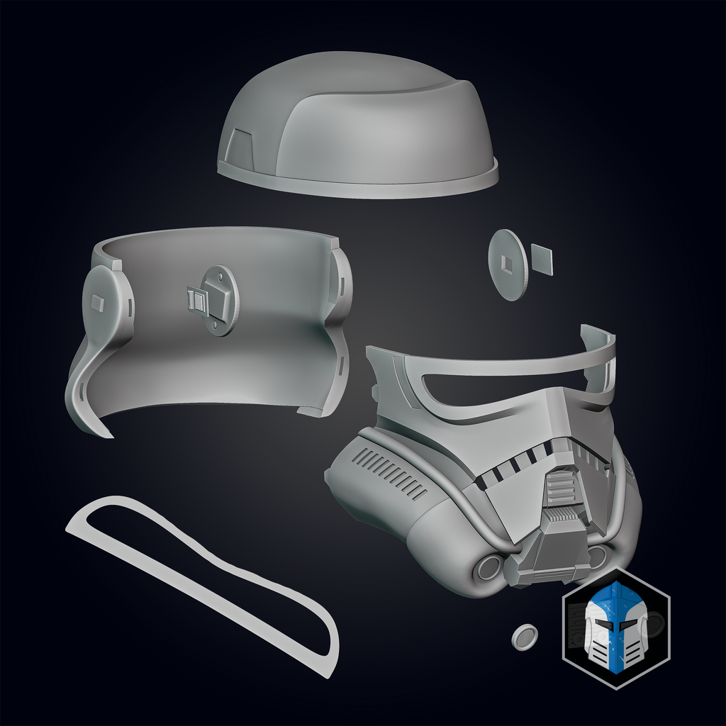 Star Wars Patrol Trooper Helm DIY Kit