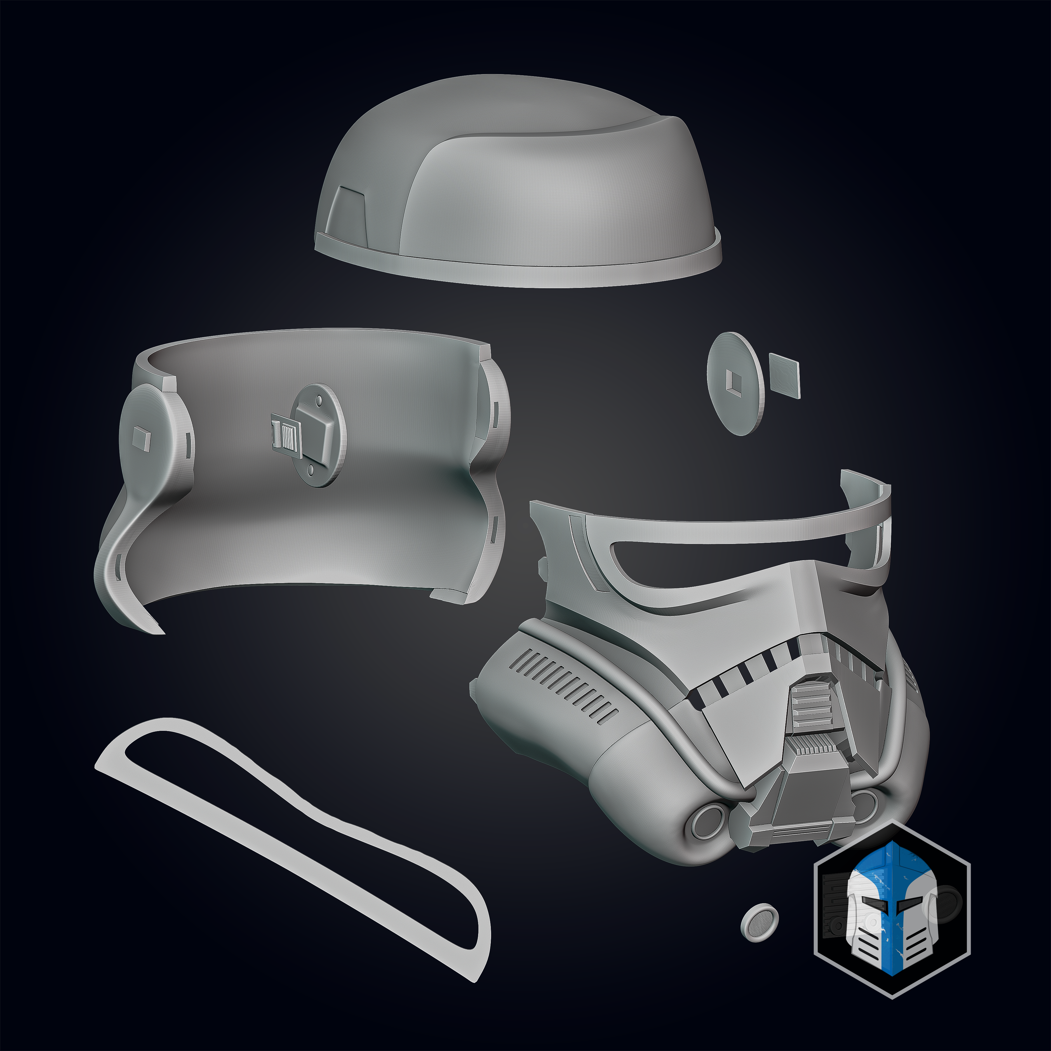 Star Wars Patrol Trooper Helm DIY Kit