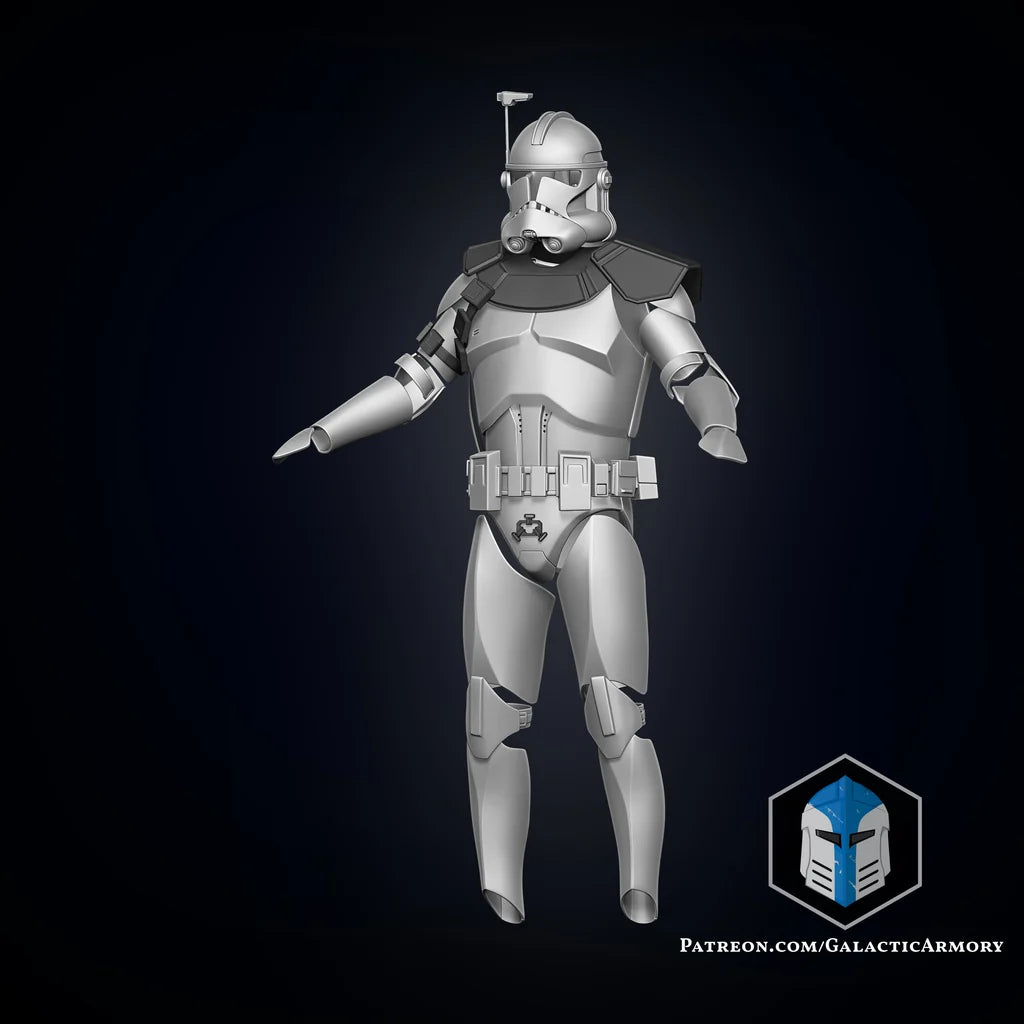 Star Wars Clone Trooper Officer Armor DIY Kit Accessoires