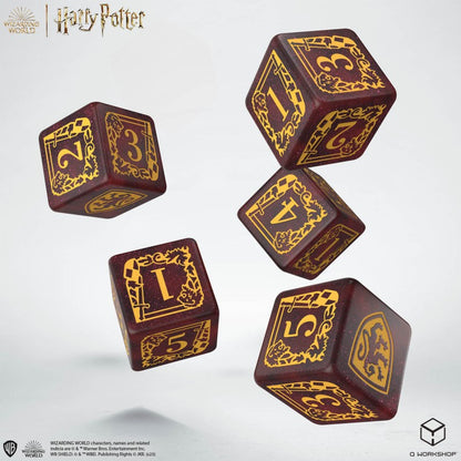 Harry Potter - Gryffindor Dice & Pouch (5)