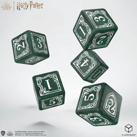Harry Potter - Slytherin Dice & Pouch (5)