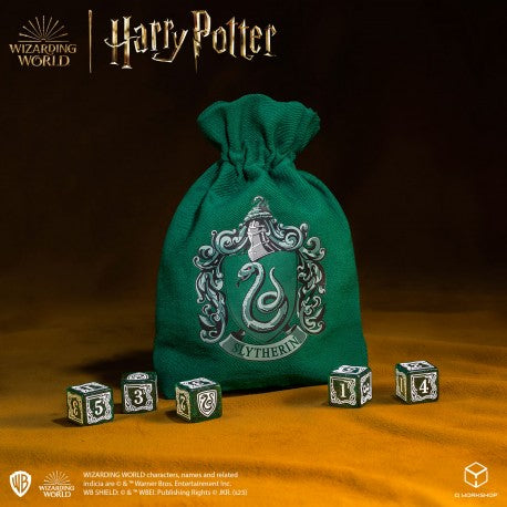 Harry Potter - Slytherin Dice & Pouch (5)