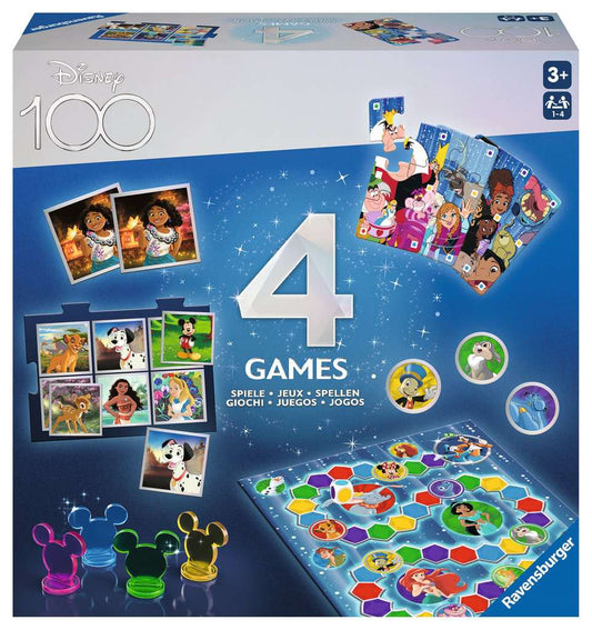 Disney 100 4-in-1-Spiele