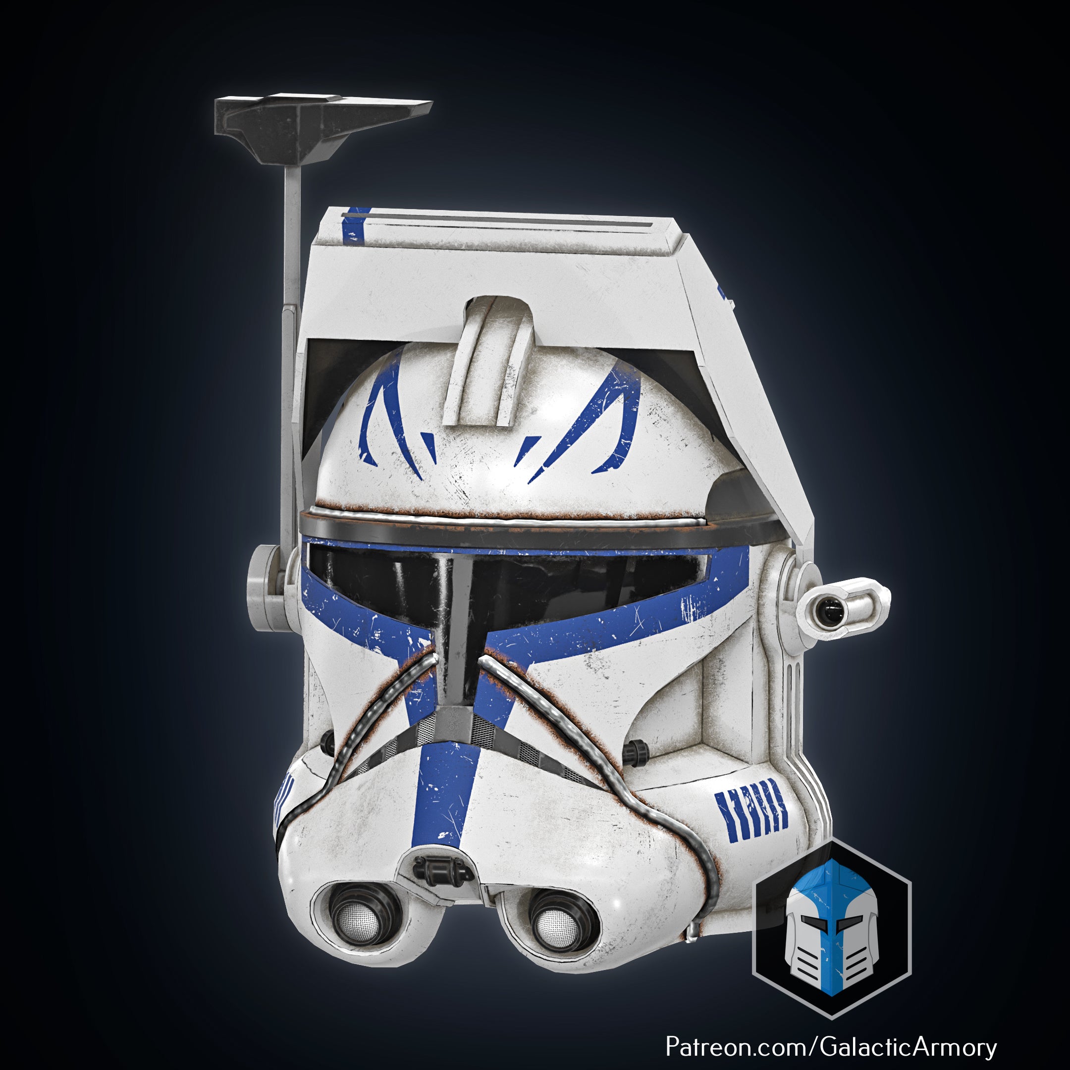 Star Wars Captain Rex Helm DIY Kit (Realistisch)