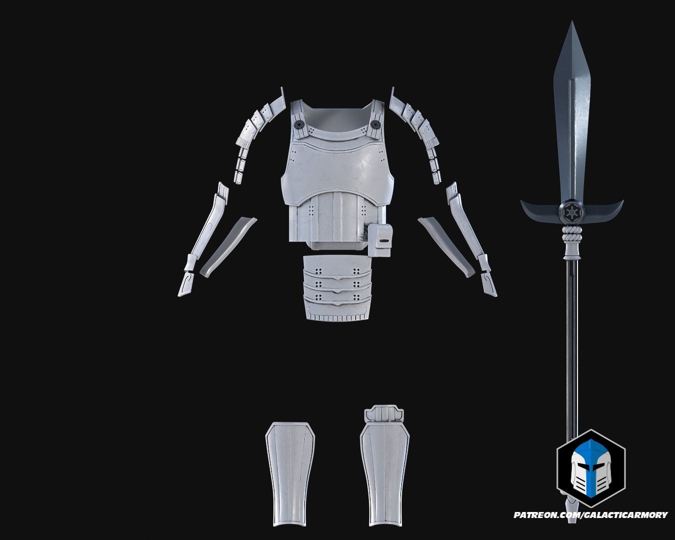 Star Wars Samurai Stormtrooper Armor DIY Kit