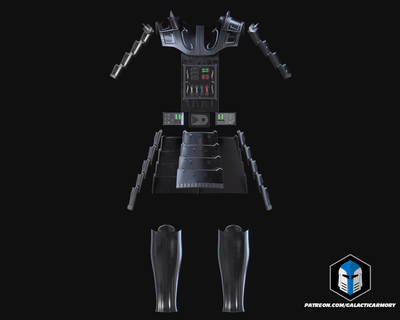 Star Wars Samurai Darth Vader Armor DIY Kit