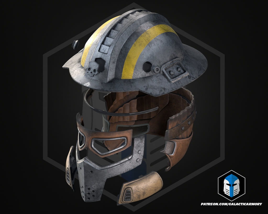 Helldivers 2 Sapper Helm DIY Kit