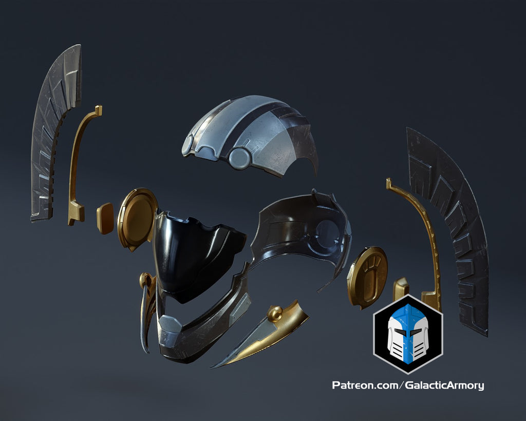 Helldivers 2 Savior of the Free Helm DIY Kit