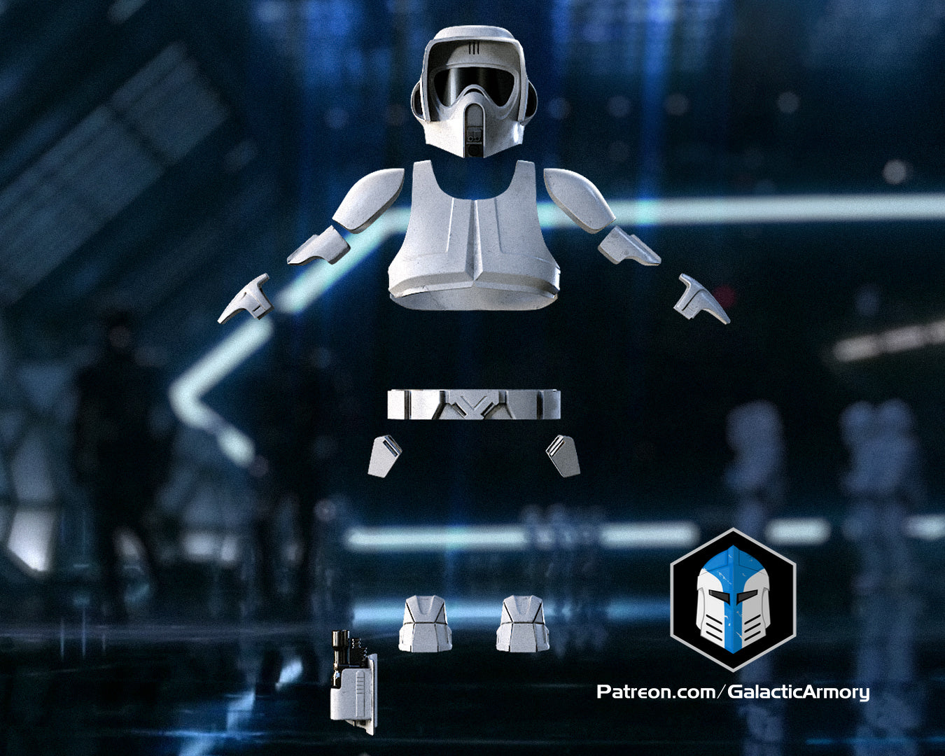 Star Wars Scout Trooper Armor DIY Kit