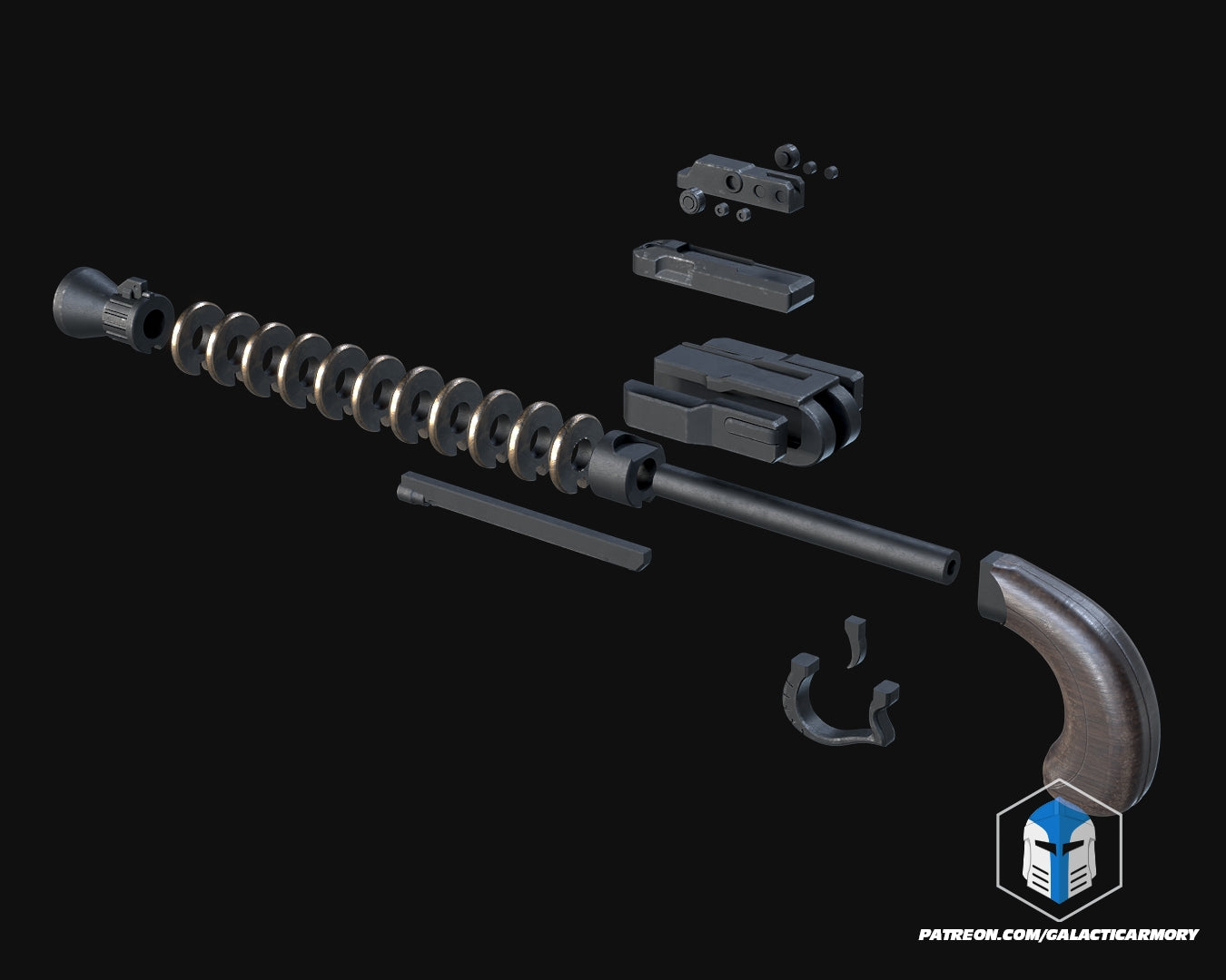 Star Wars Skeleton Crew Blaster DIY Kit