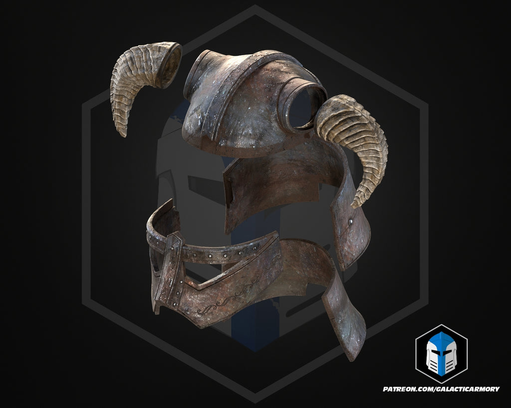Skyrim Iron Helm DIY Kit