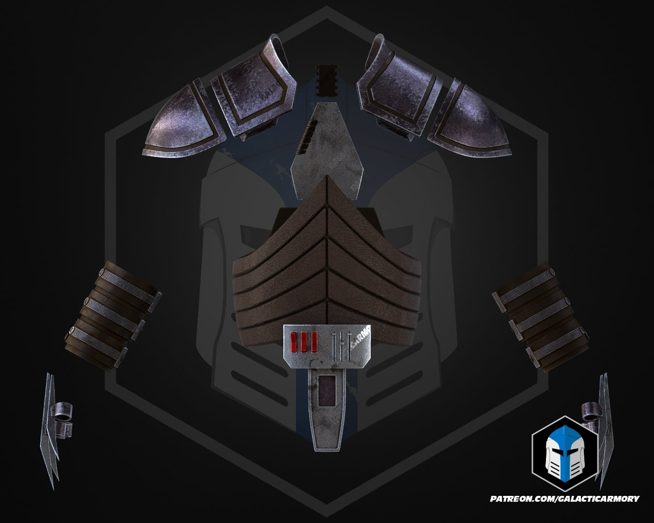 Star Wars Starkiller Armor DIY Kit