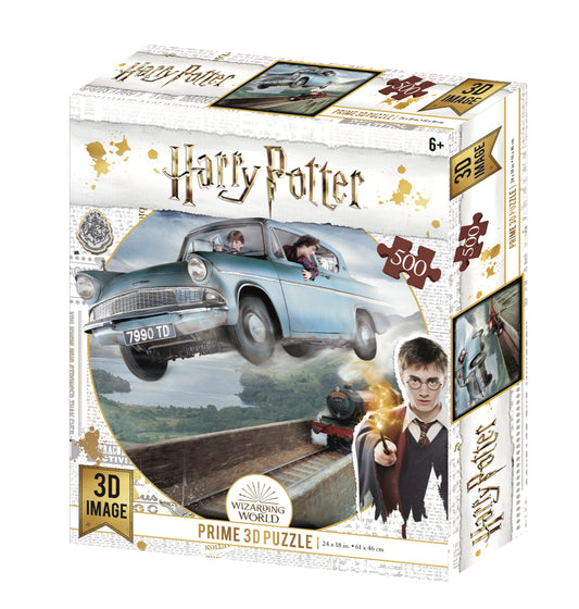 3D Image Puzzel - Harry Potter Ford Anglia