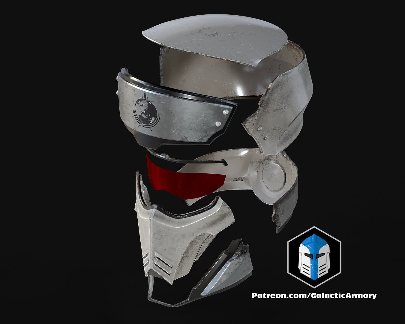 Helldivers 2 UF-16 Inspector Helm DIY Kit