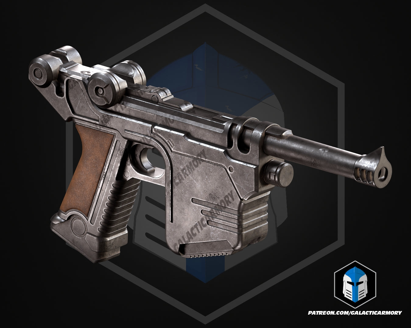 Helldivers 2 Veto Sidearm DIY Kit
