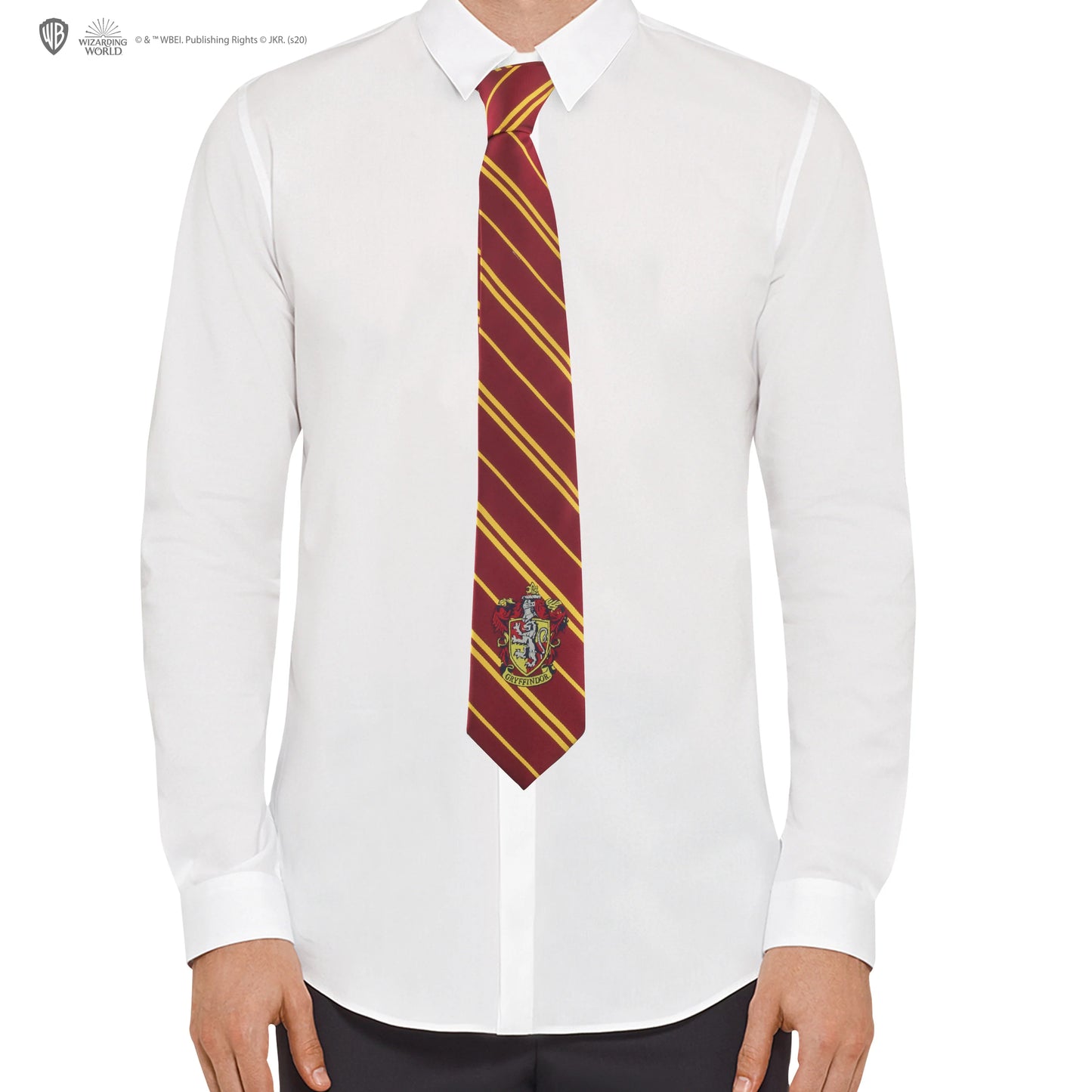 Harry Potter Webkrawatte mit Wappen Gryffindor – Neuauflage