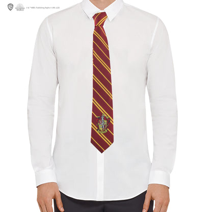 Harry Potter Webkrawatte mit Wappen Gryffindor – Neuauflage